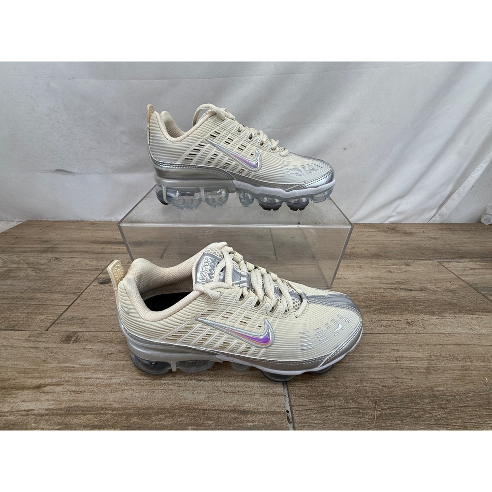 Nike Air Vapormax 360 Fossil Metallic Silver CK2719-200 Womens 6.5 Running Shoes